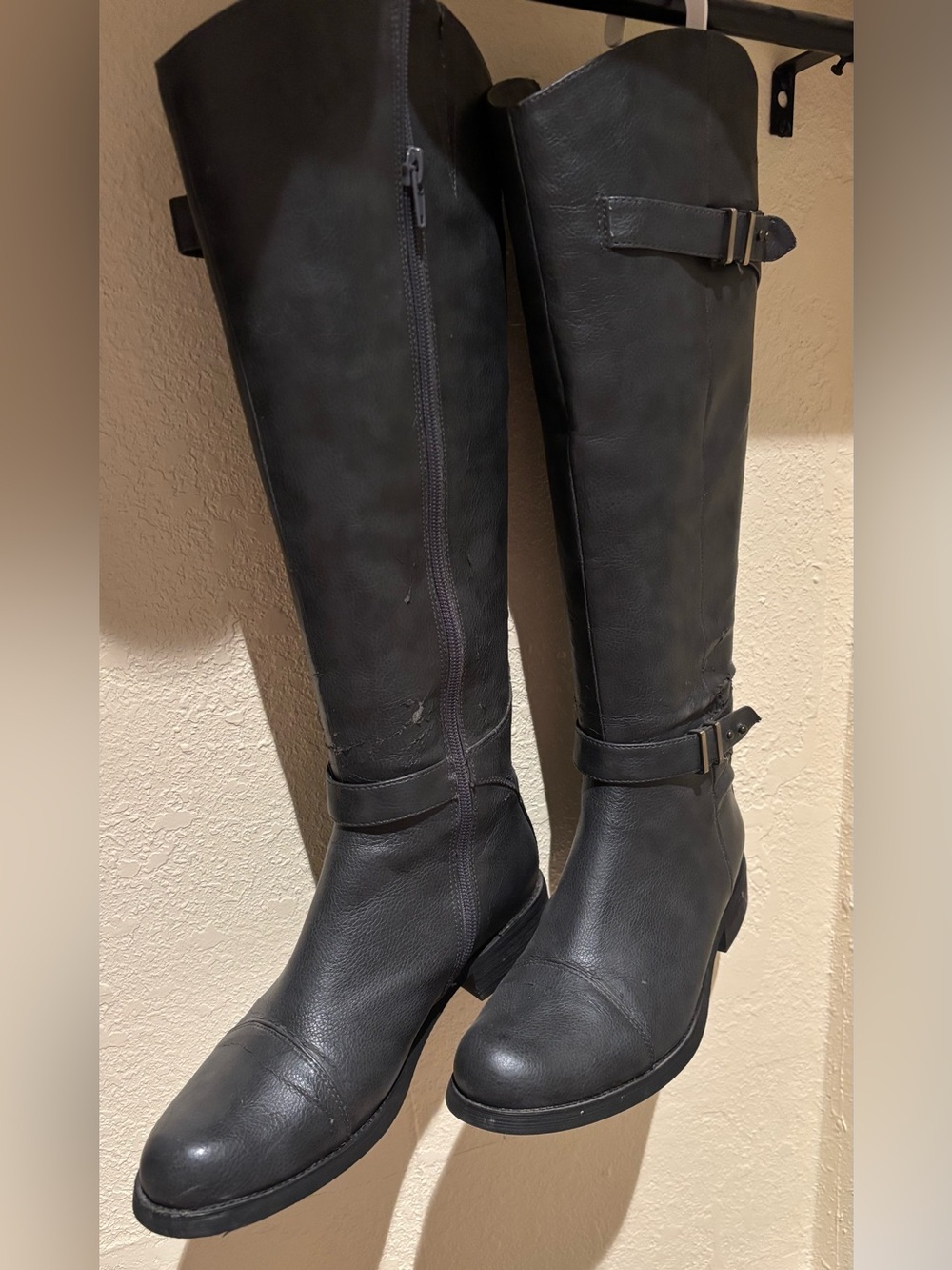 Grey Boots